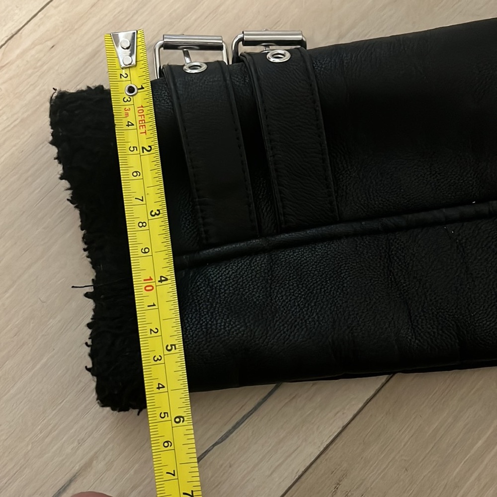Forever 21 faux leather moto jacket π«π« - Picture 15 of 16